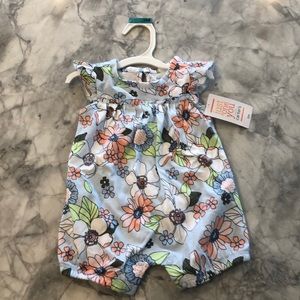 Baby Girl Floral Romper 3M